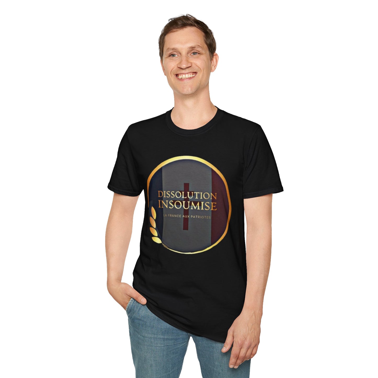 Unisex T-Shirt Simple - 'Dissolution Insoumise'