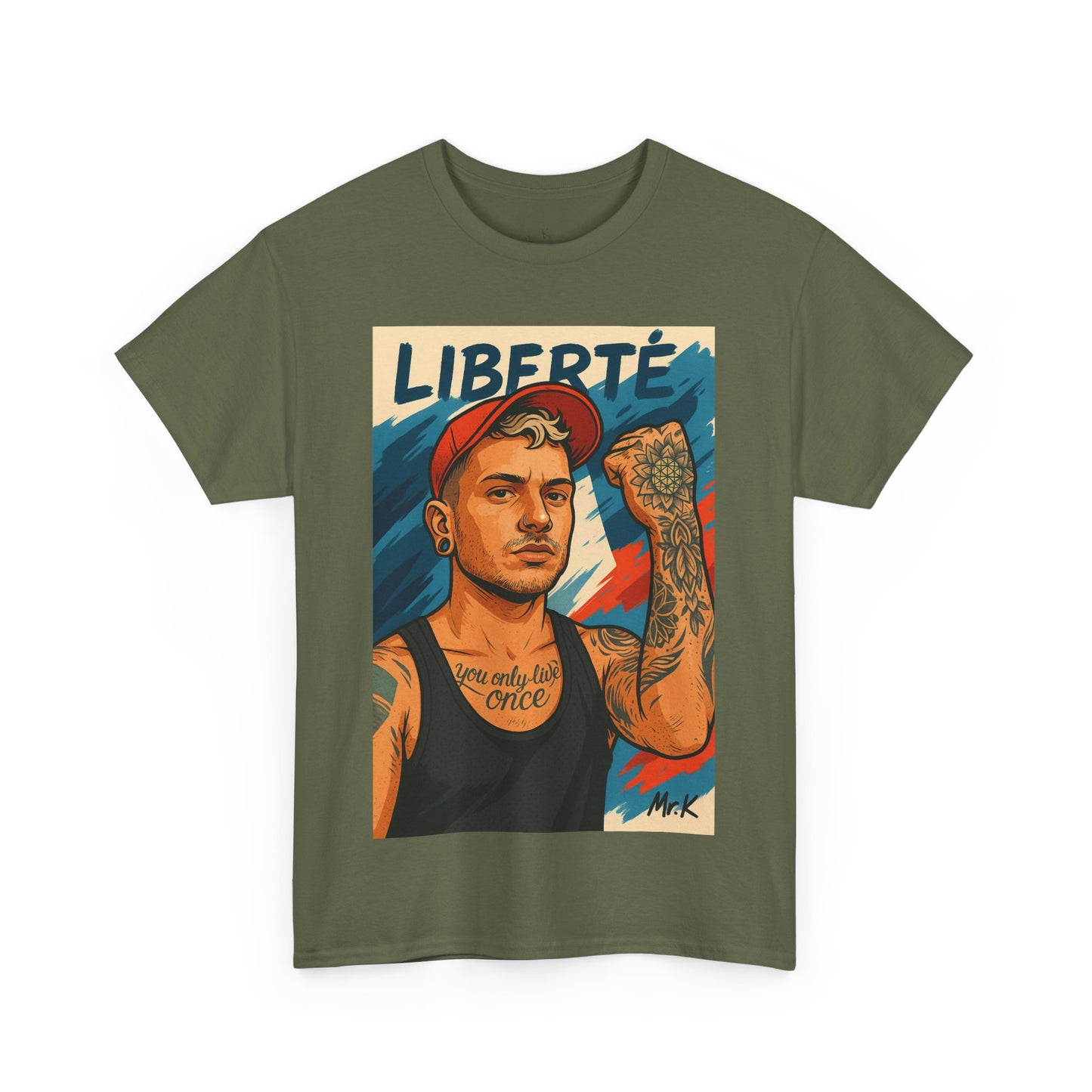 Liberté Unisex Heavy Cotton Graphic T-Shirt