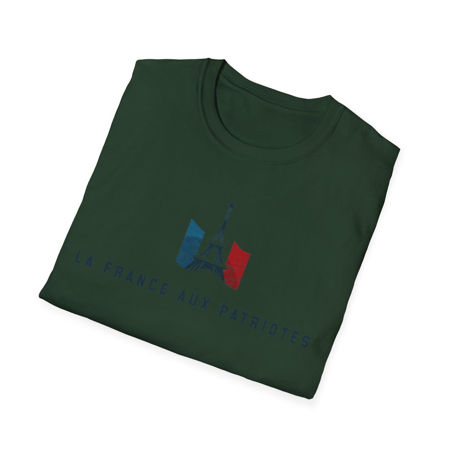 T-Shirt Simple - "La France Aux Patriotes"