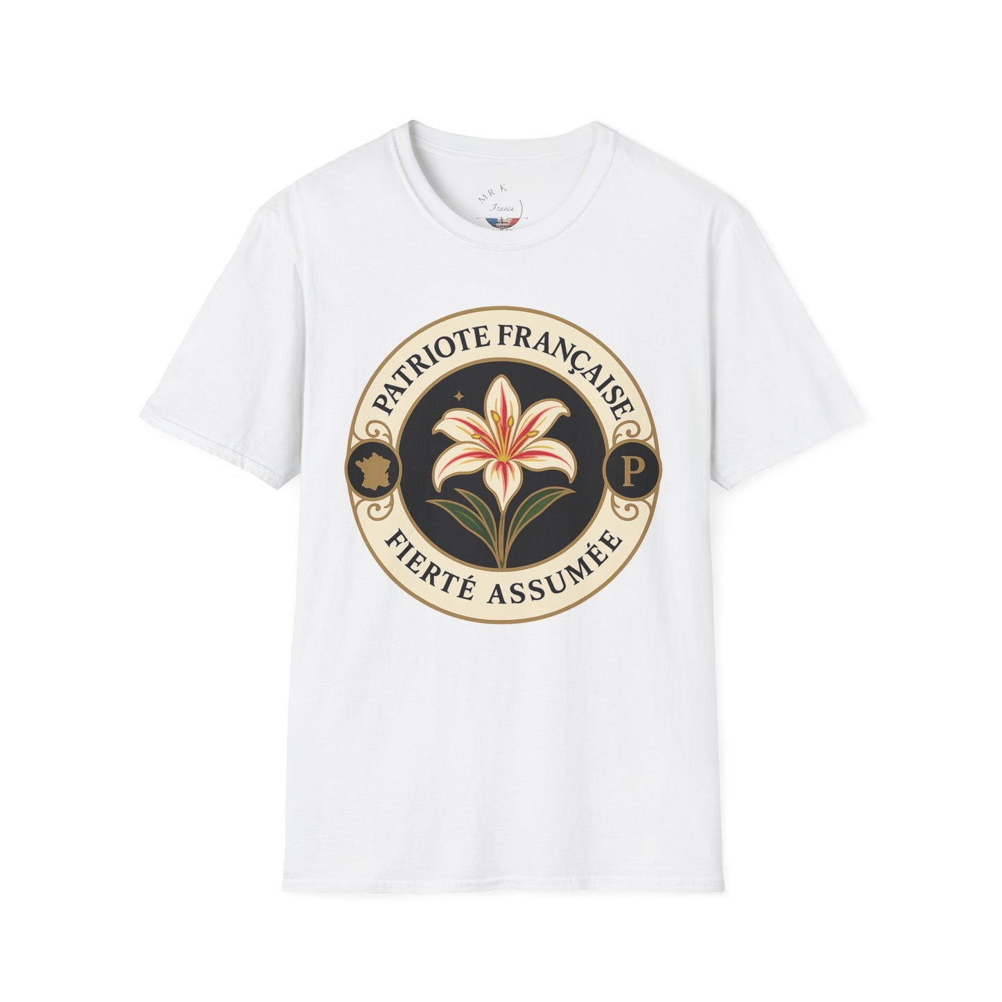 Patriote Française Floral T-Shirt | Softstyle
