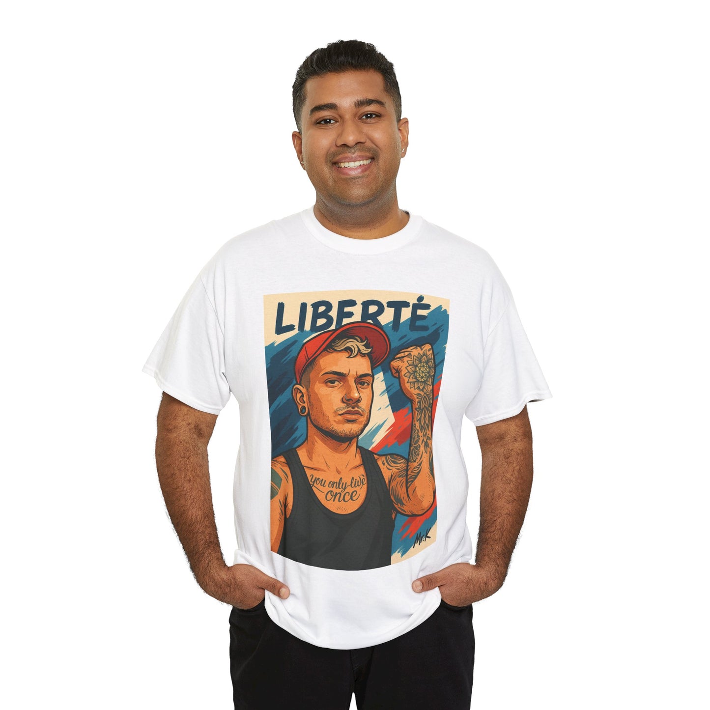 Liberté Unisex Heavy Cotton Graphic T-Shirt