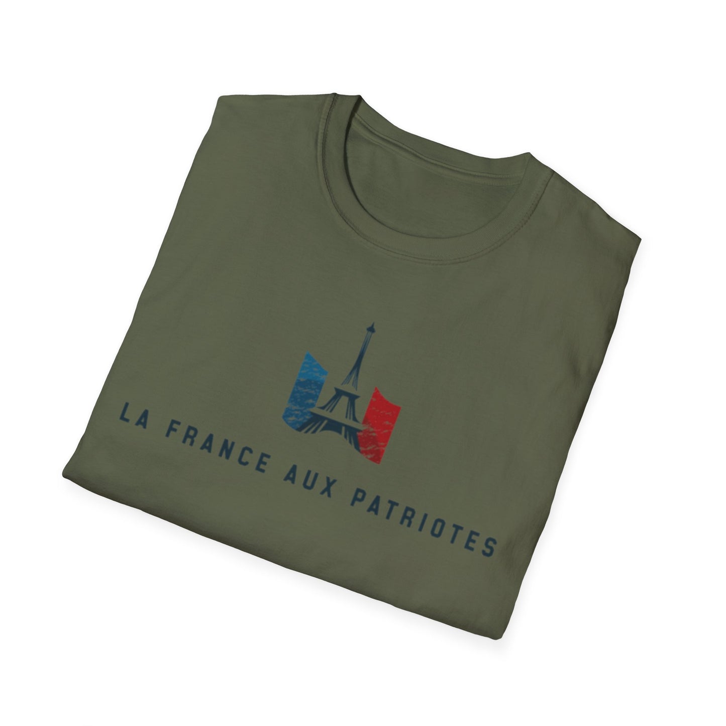 T-Shirt Simple - "La France Aux Patriotes"