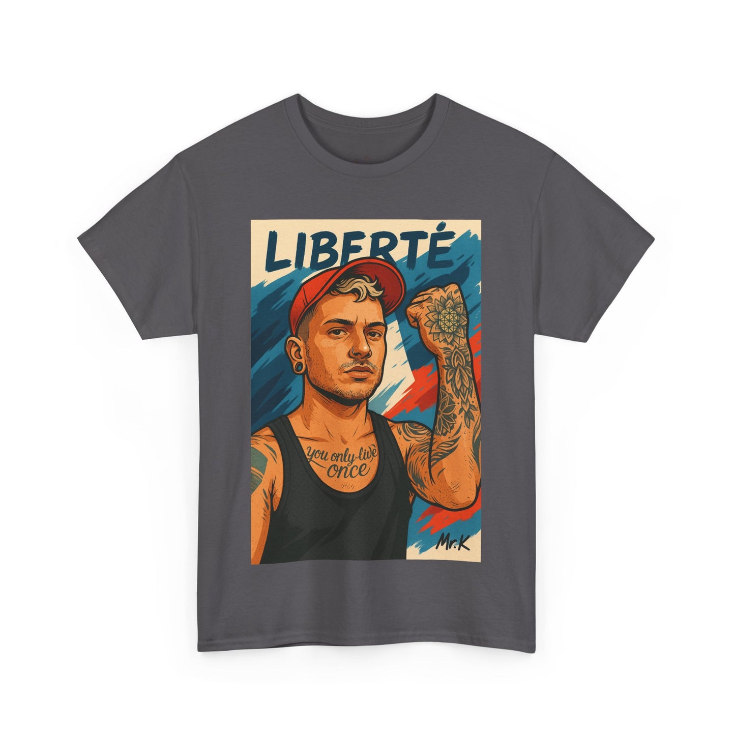Liberté Unisex Heavy Cotton Graphic T-Shirt