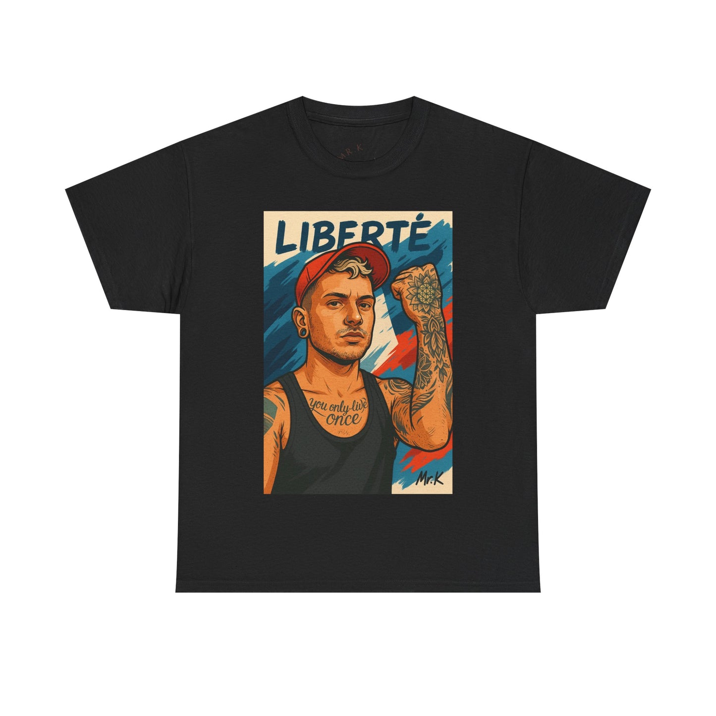 Liberté Unisex Heavy Cotton Graphic T-Shirt