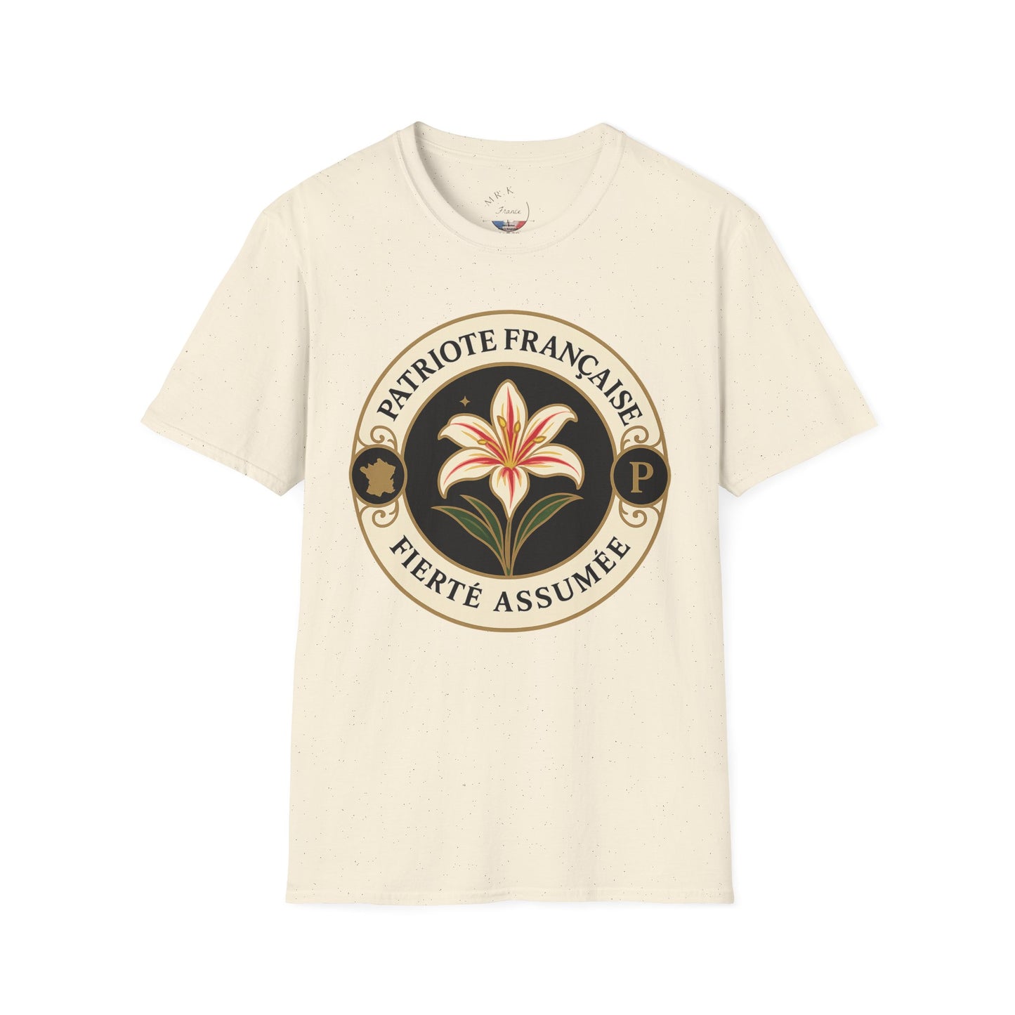 Patriote Française Floral T-Shirt | Softstyle