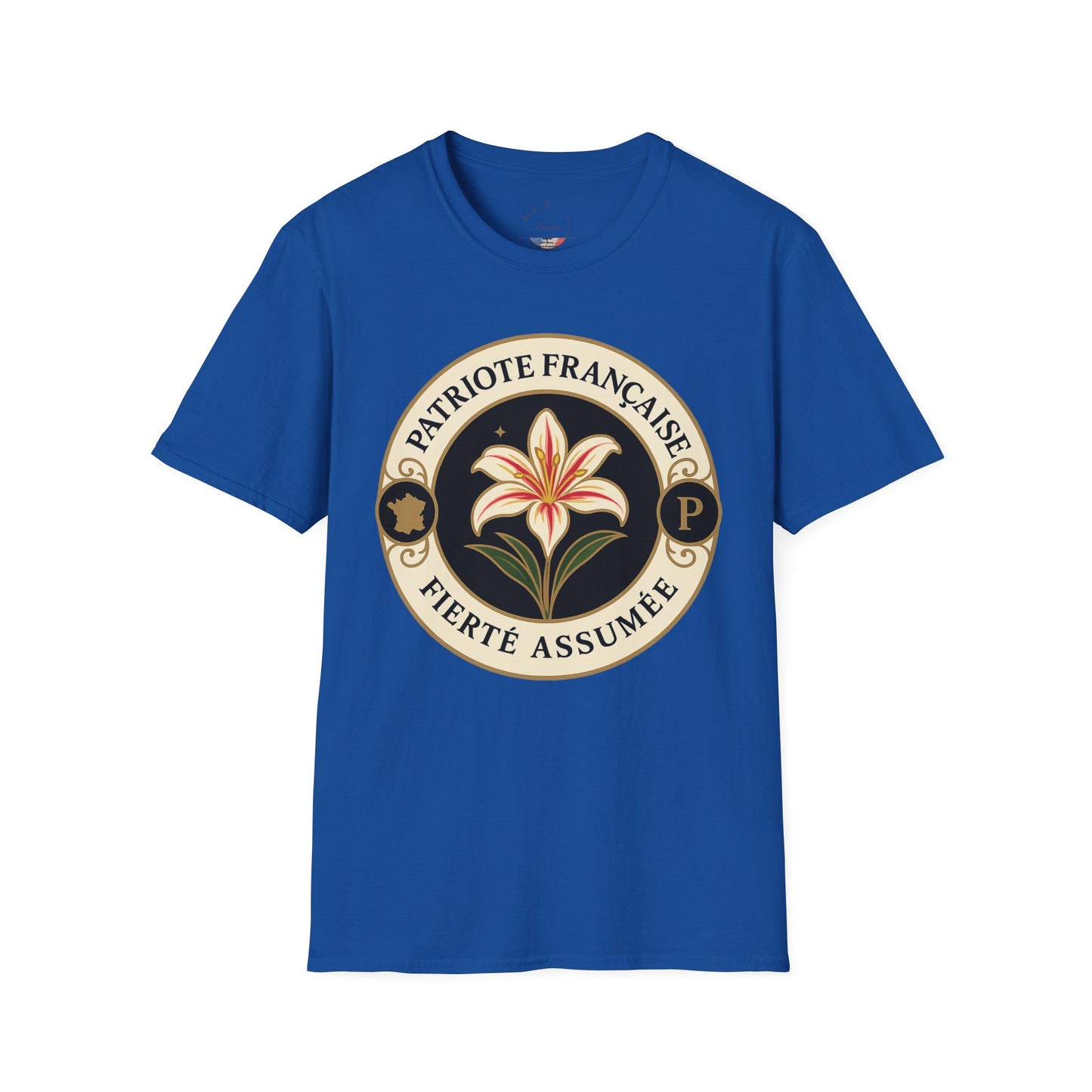 Patriote Française Floral T-Shirt | Softstyle