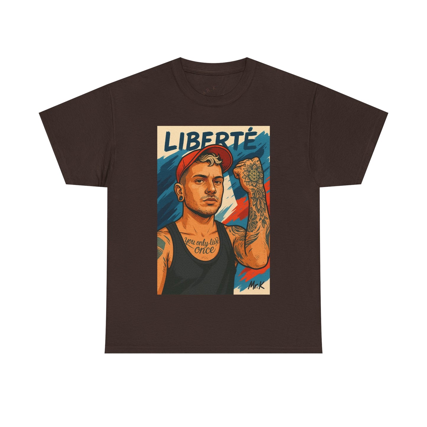 Liberté Unisex Heavy Cotton Graphic T-Shirt