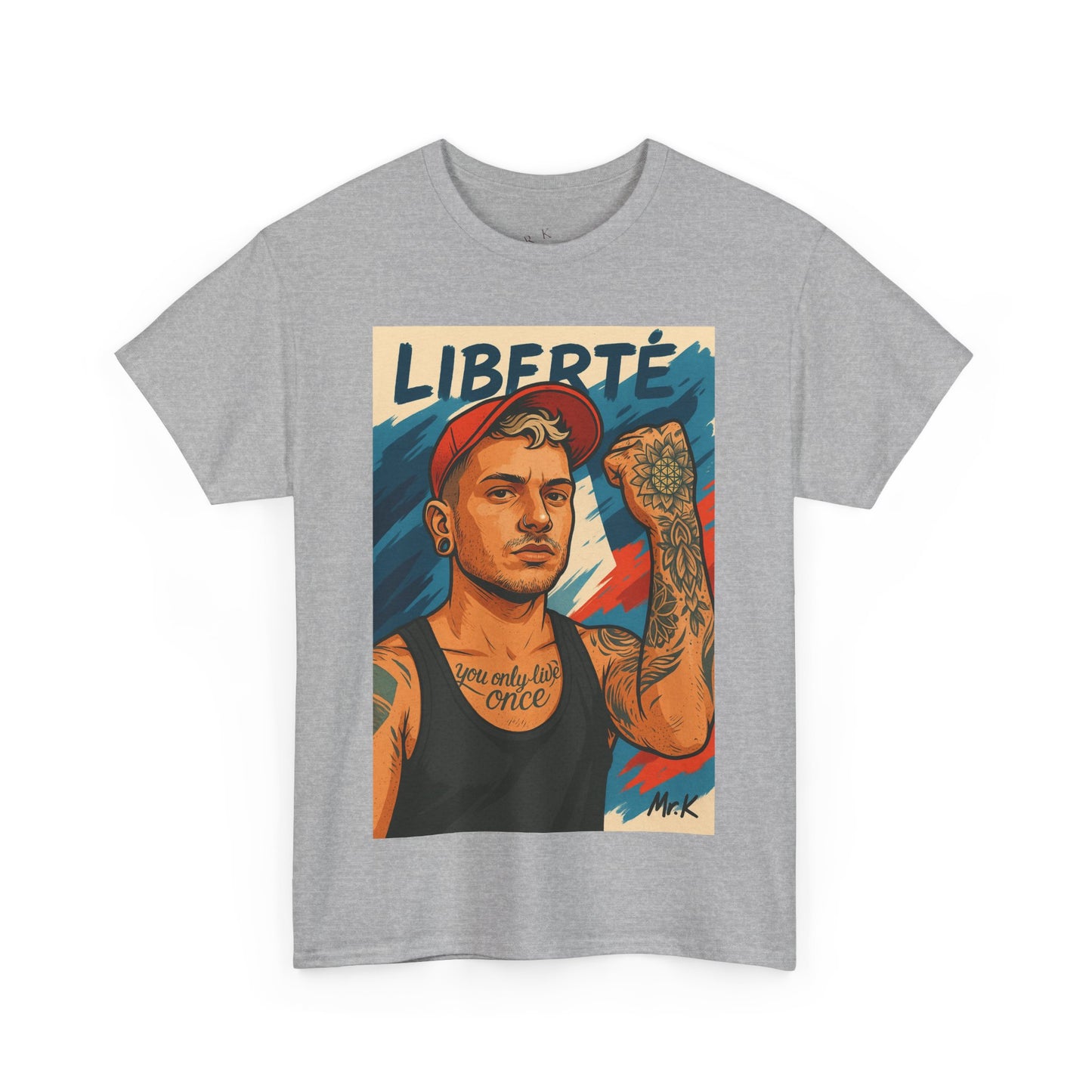 Liberté Unisex Heavy Cotton Graphic T-Shirt