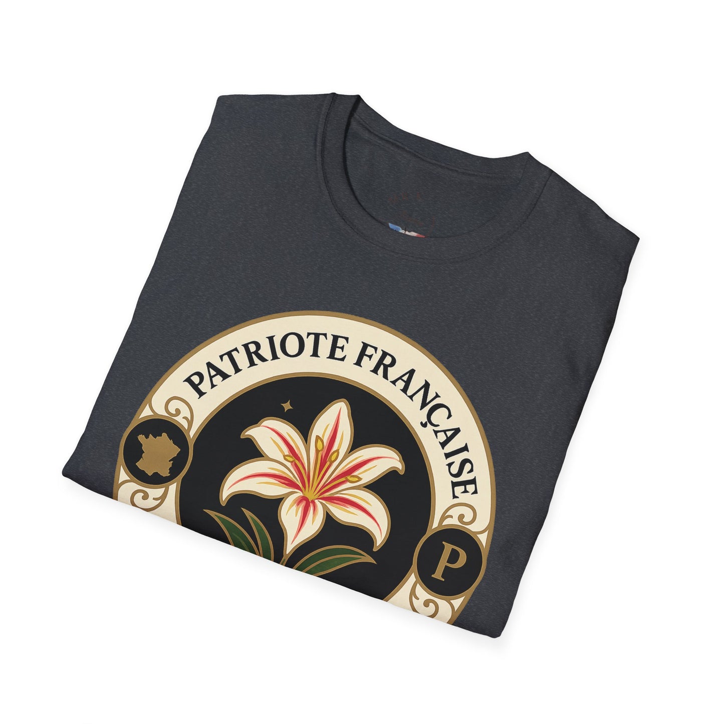 Patriote Française Floral T-Shirt | Softstyle
